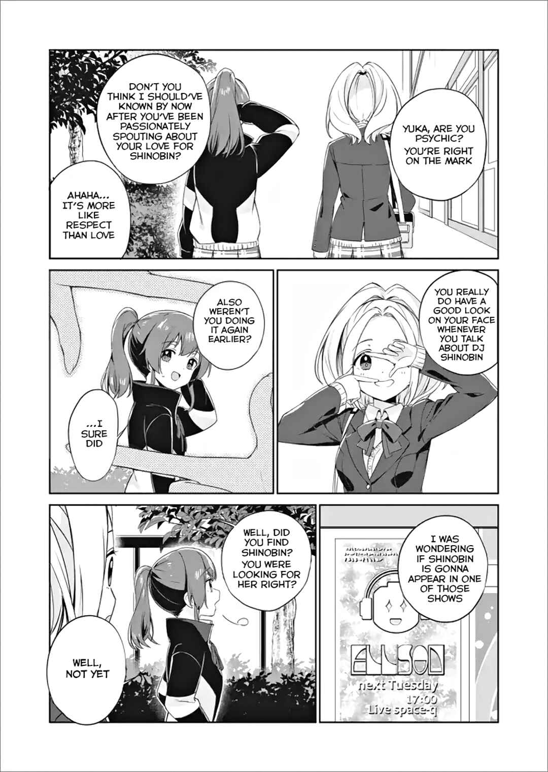 Page 11 Chapter 2 D4DJ-The Prologue Of Peaky P-key-