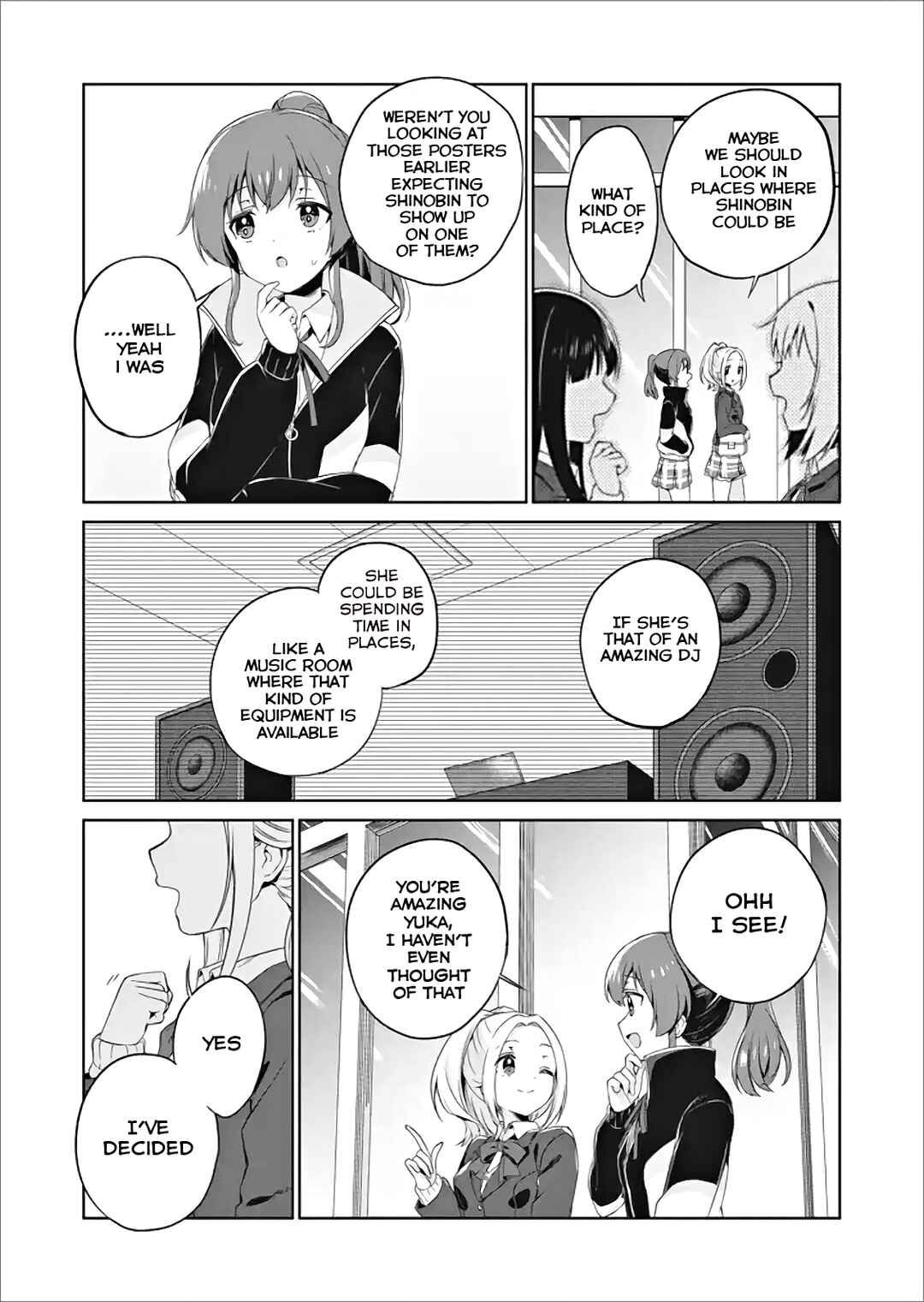 Page 14 Chapter 2 D4DJ-The Prologue Of Peaky P-key-