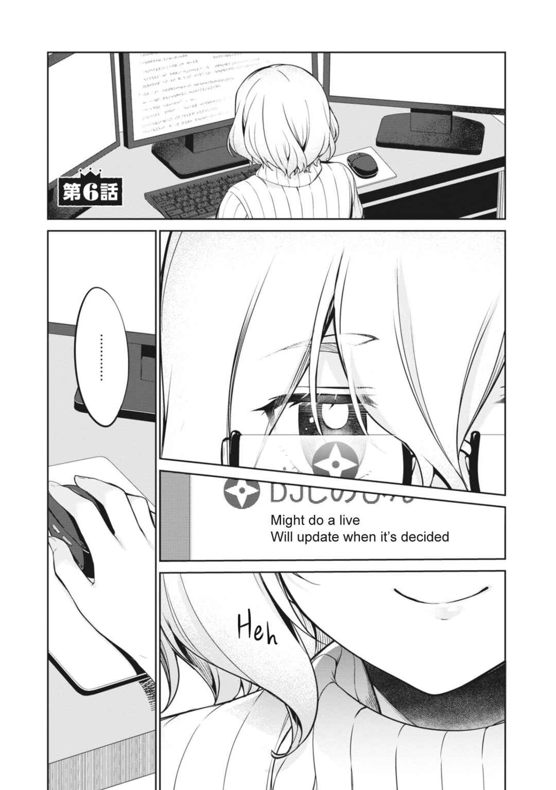 Page 1 Chapter 6 D4DJ-The Prologue Of Peaky P-key-