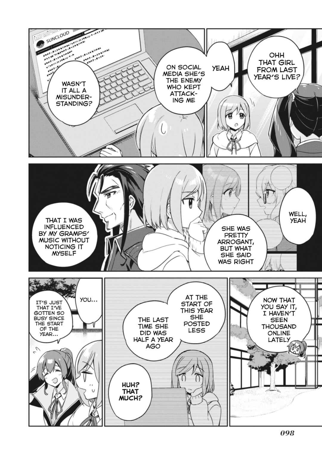 Page 10 Chapter 13 D4DJ-The Prologue Of Peaky P-key-