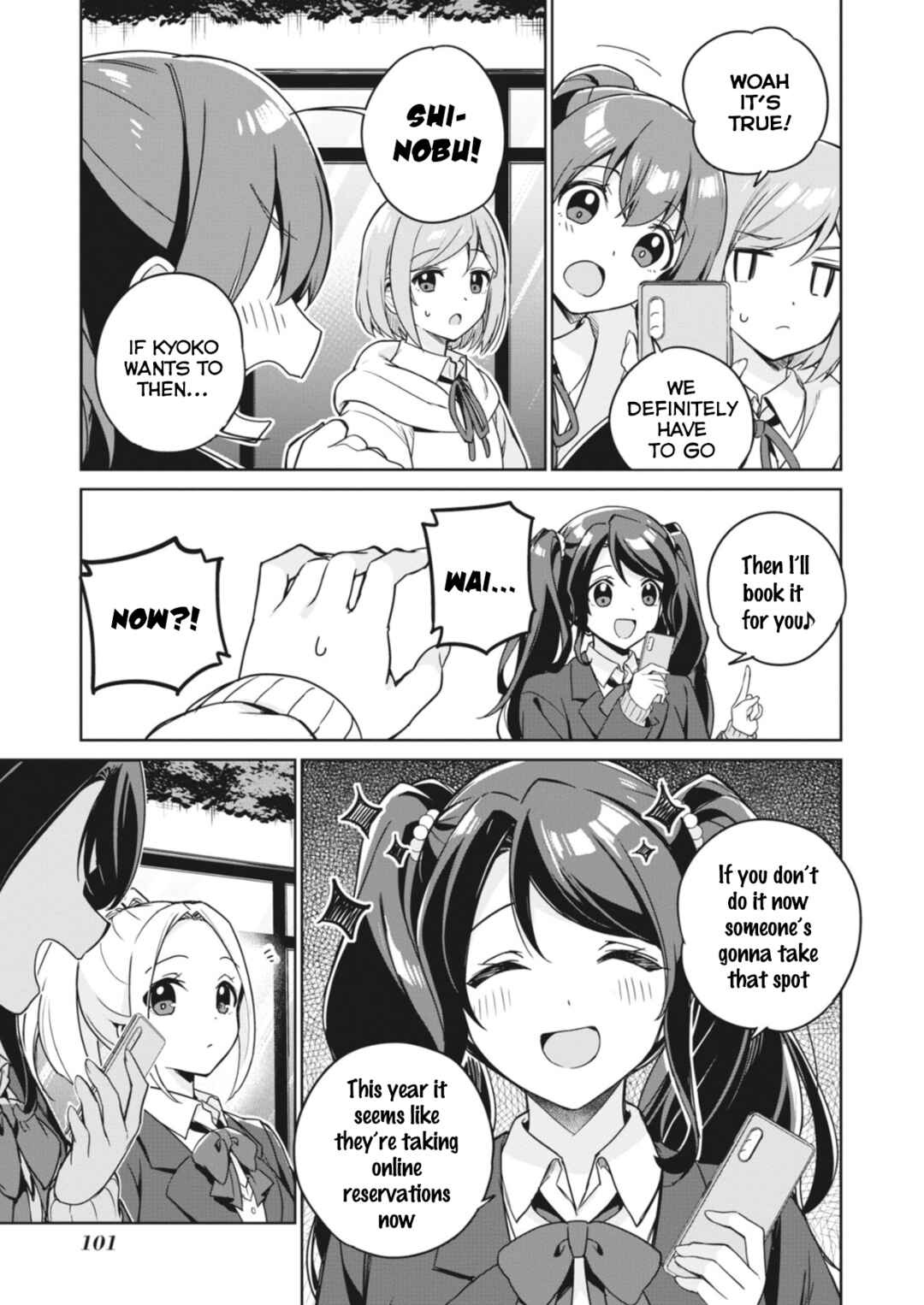 Page 13 Chapter 13 D4DJ-The Prologue Of Peaky P-key-