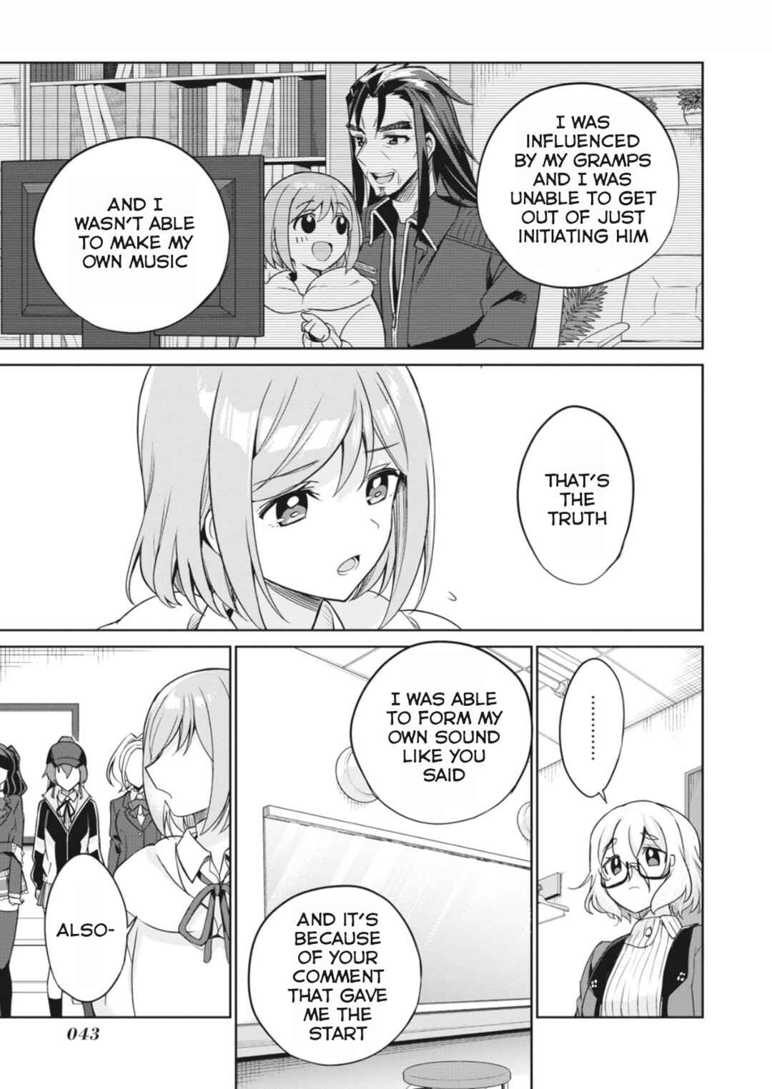 Page 17 Chapter 11 D4DJ-The Prologue Of Peaky P-key-