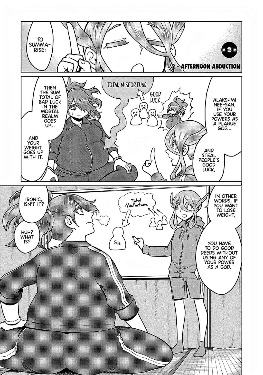Page 1 Chapter 2 Yakui yo! Alakshmi