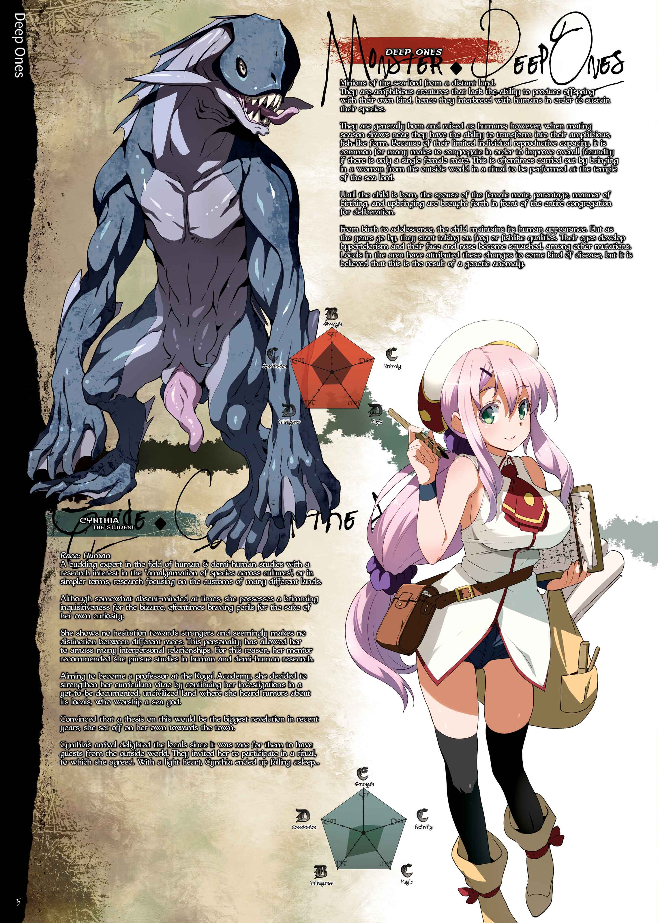 Page 1 Chapter 1 Bestiary -Monster Daihyakka-