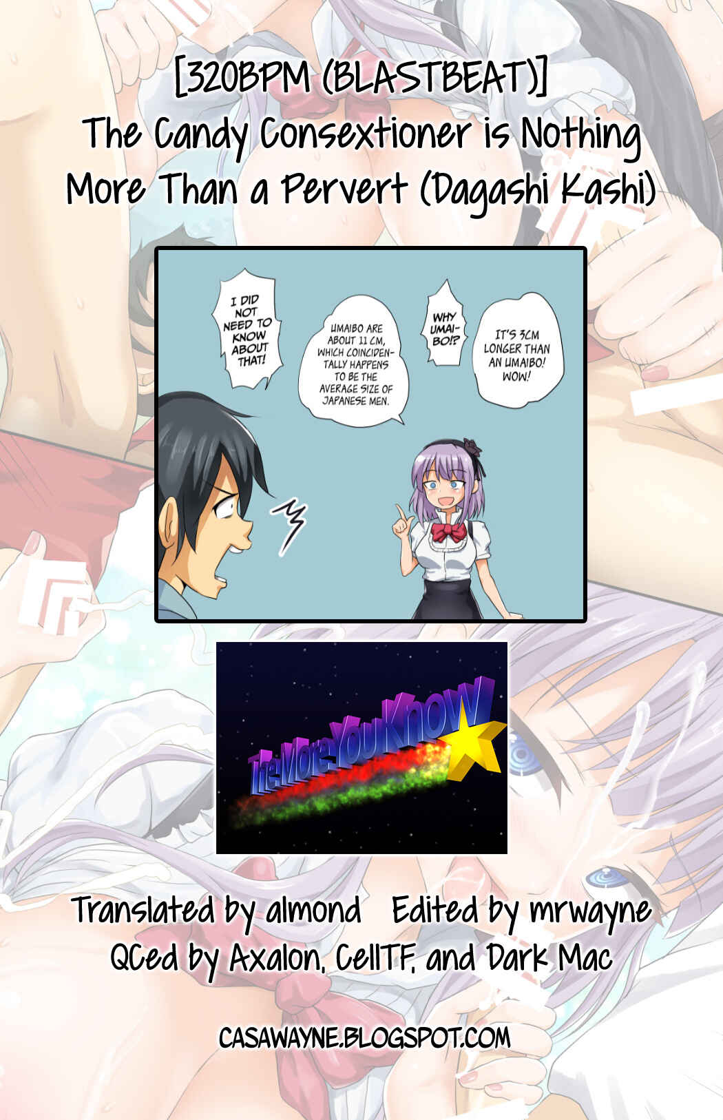 Page 15 Chapter 1 Dagashi Kashi - The Candy Consextioner is Nothing More Than a Pervert (Doujinshi)