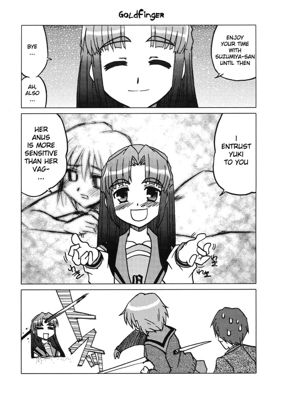 Page 3 Chapter Unknown_445c Suzumiya Haruhi no Yuutsu - Bannou Bunka Asakura Ryoko (Doujinshi)
