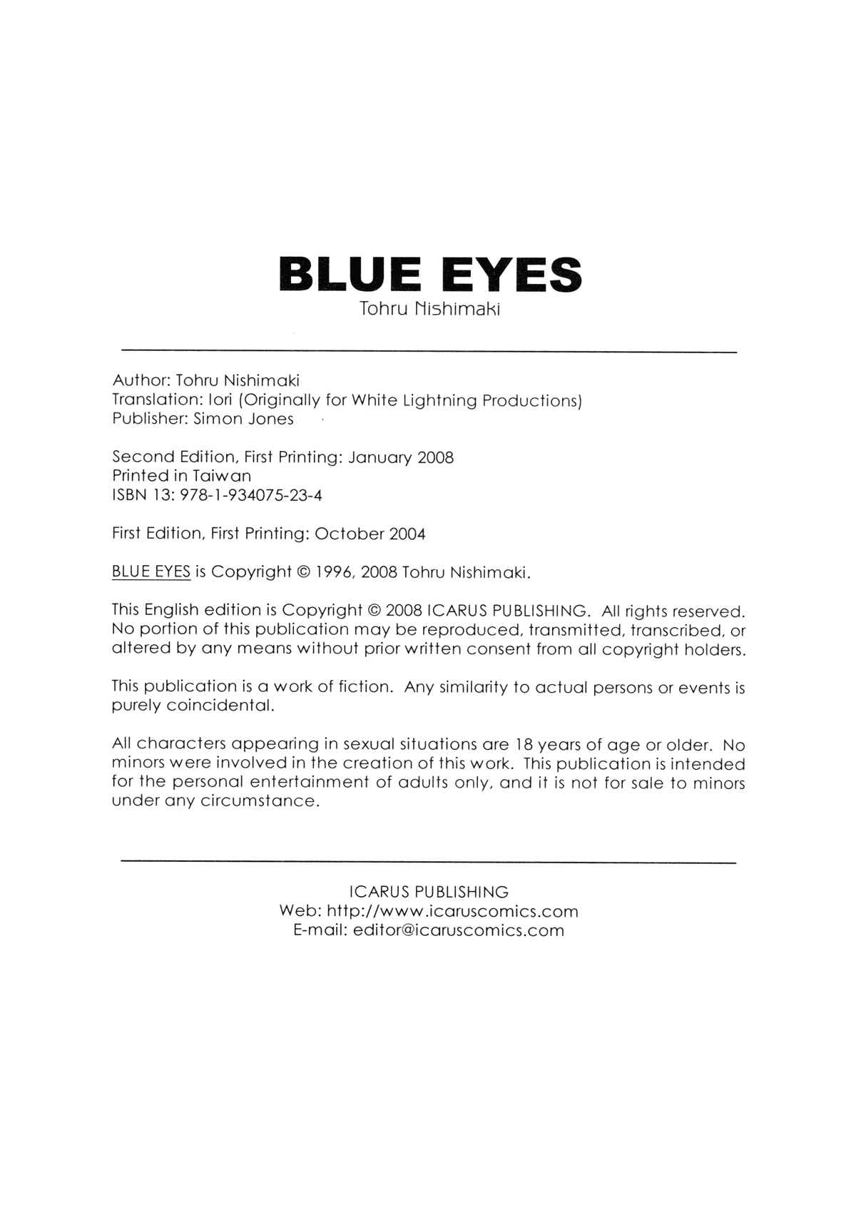 Page 2 Chapter 6.3 Blue Eyes