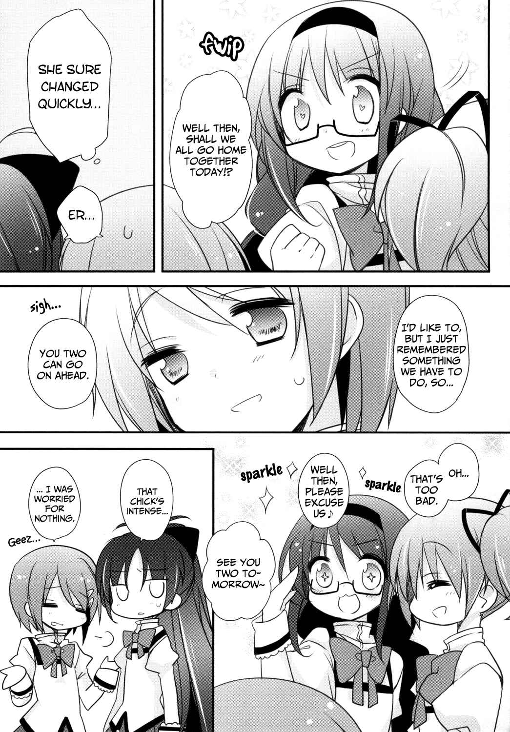 Page 15 Chapter Unknown_a5e6 Mahou Shoujo Madoka★Magica - Madoka wa Watashi no! (Doujinshi)