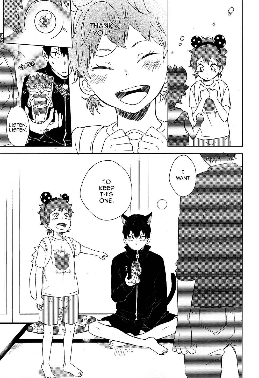 Page 15 Chapter 3 Haikyuu!! - Ueta Nezumi to Fukigen na Neko (Doujinshi)