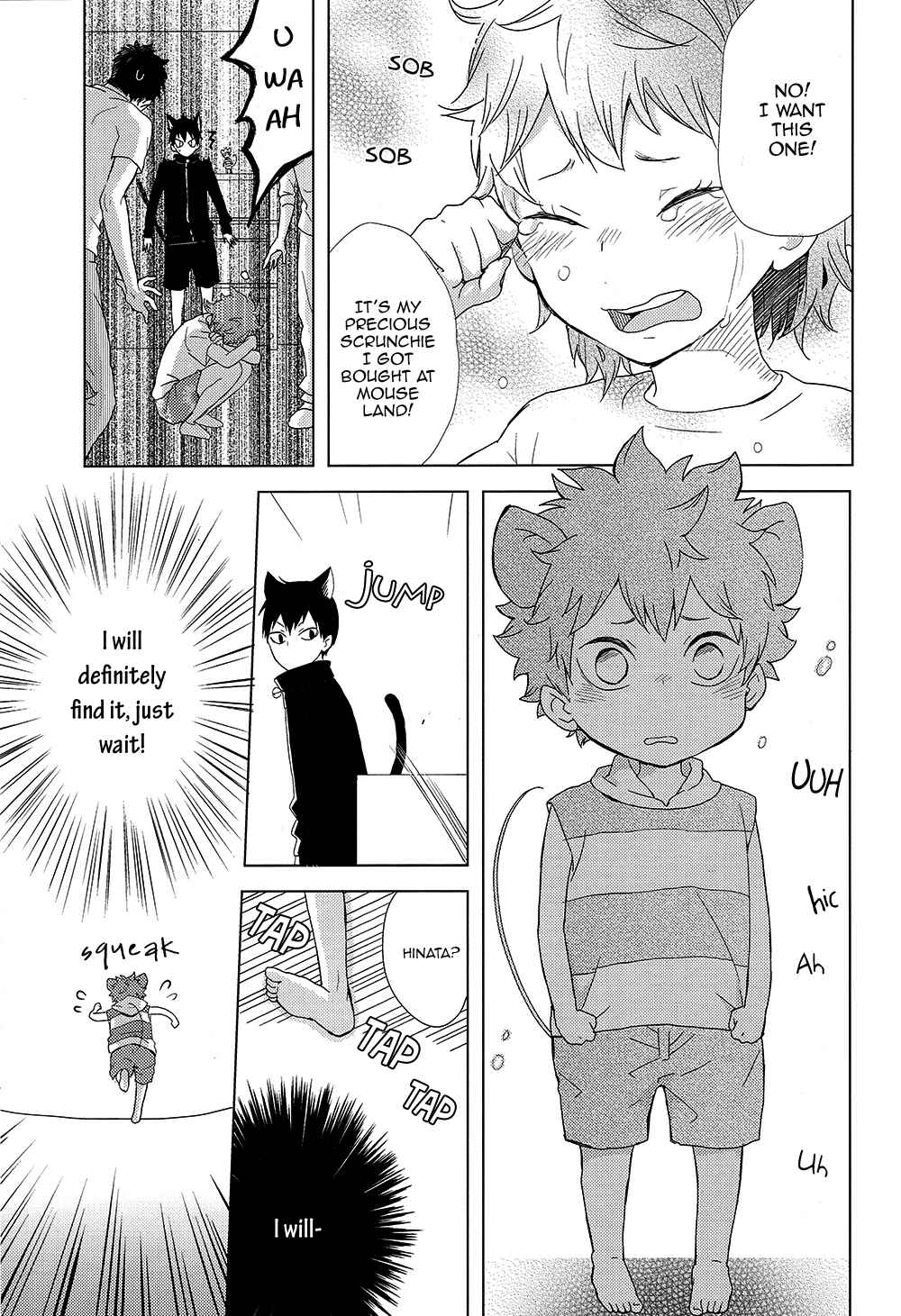 Page 5 Chapter 3 Haikyuu!! - Ueta Nezumi to Fukigen na Neko (Doujinshi)
