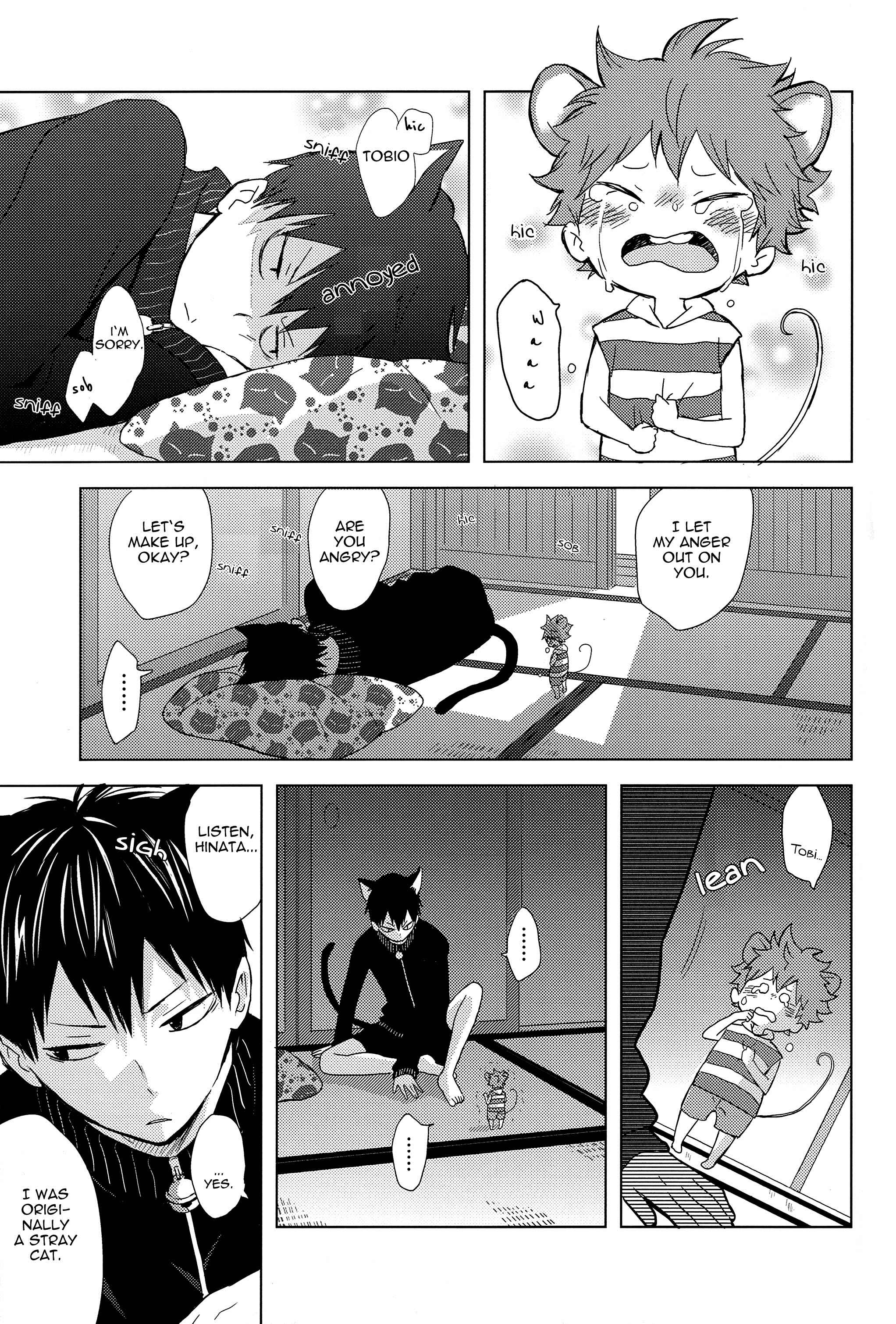 Page 5 Chapter 2 Haikyuu!! - Ueta Nezumi to Fukigen na Neko (Doujinshi)