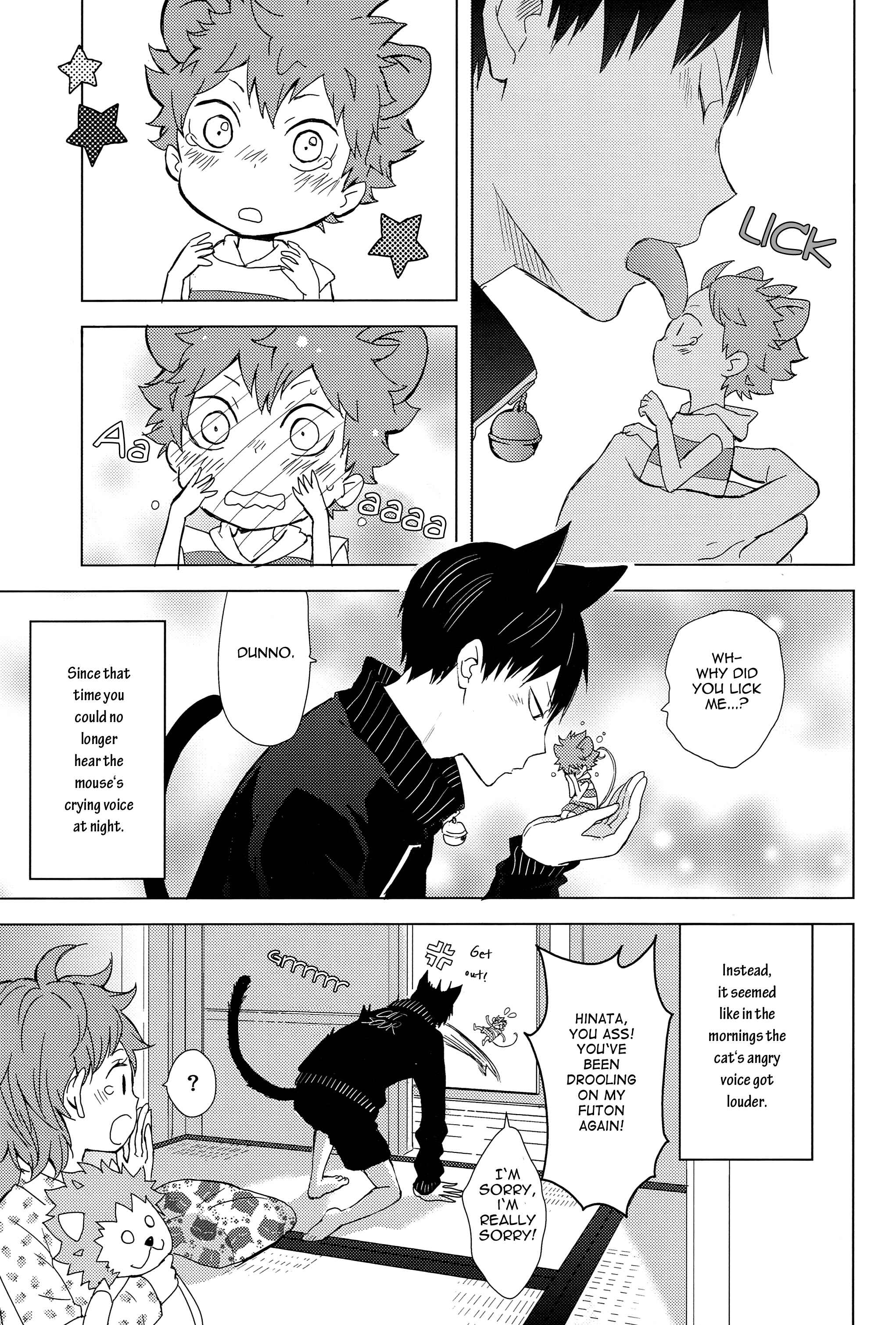 Page 9 Chapter 2 Haikyuu!! - Ueta Nezumi to Fukigen na Neko (Doujinshi)