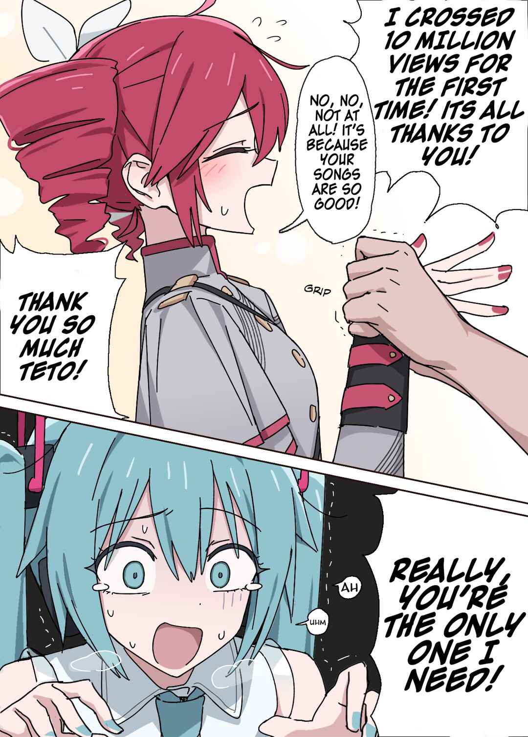 Page 2 Chapter 1 Vocaloid - Bratty Miku (Doujinshi)