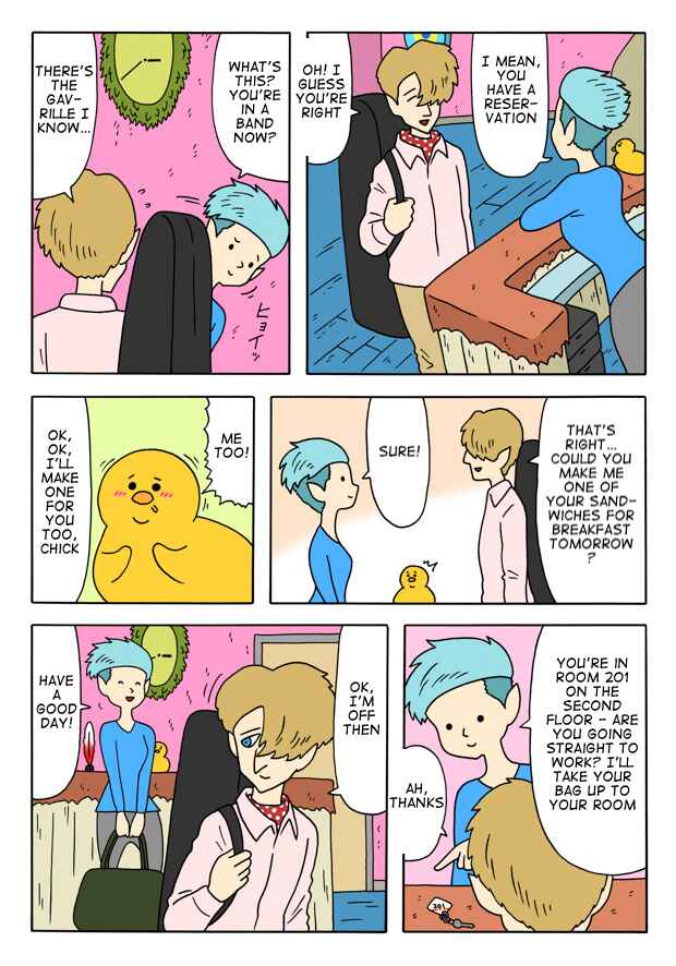 Page 2 Chapter 2 The Bardiche Hotel