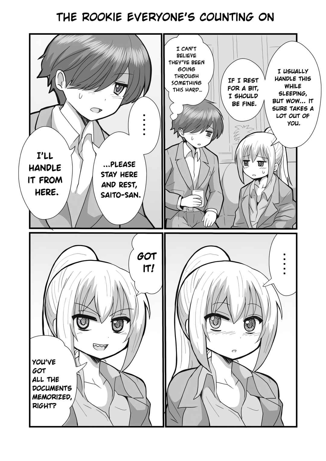 Page 3 Chapter 4 Docchi no Saito-san
