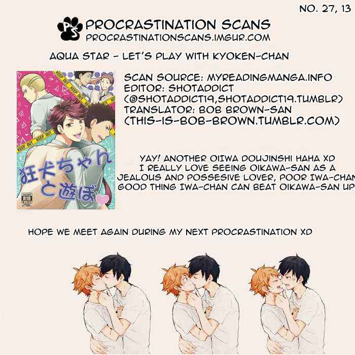 Page 17 Chapter Unknown_26a7 Haikyu!! - Lets Play with Kyoken-chan (Doujinshi)