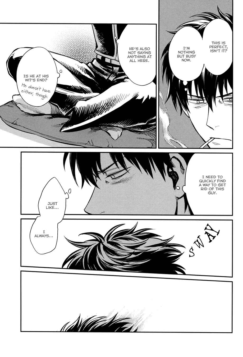 Page 26 Chapter Unknown_a20a Gintama - No Talking Man (Doujinshi)
