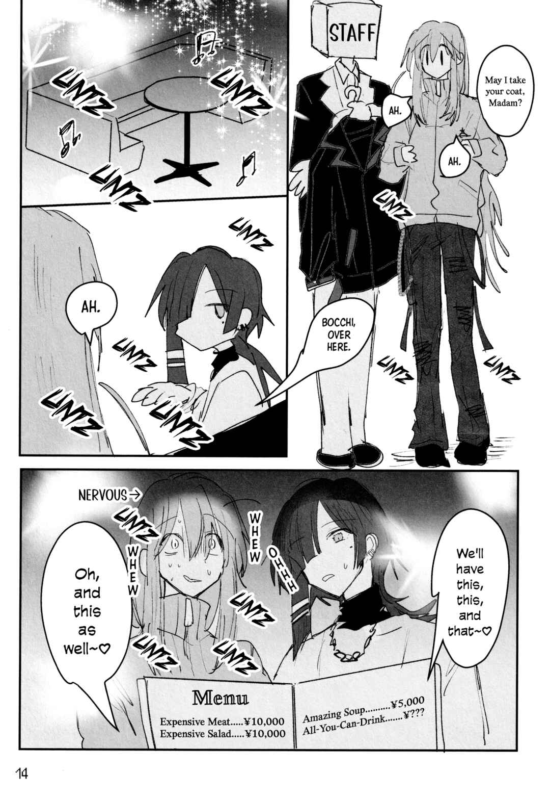 Page 15 Chapter Unknown_eed7 Bocchi the Rock! - Broke Quest (Doujinshi)