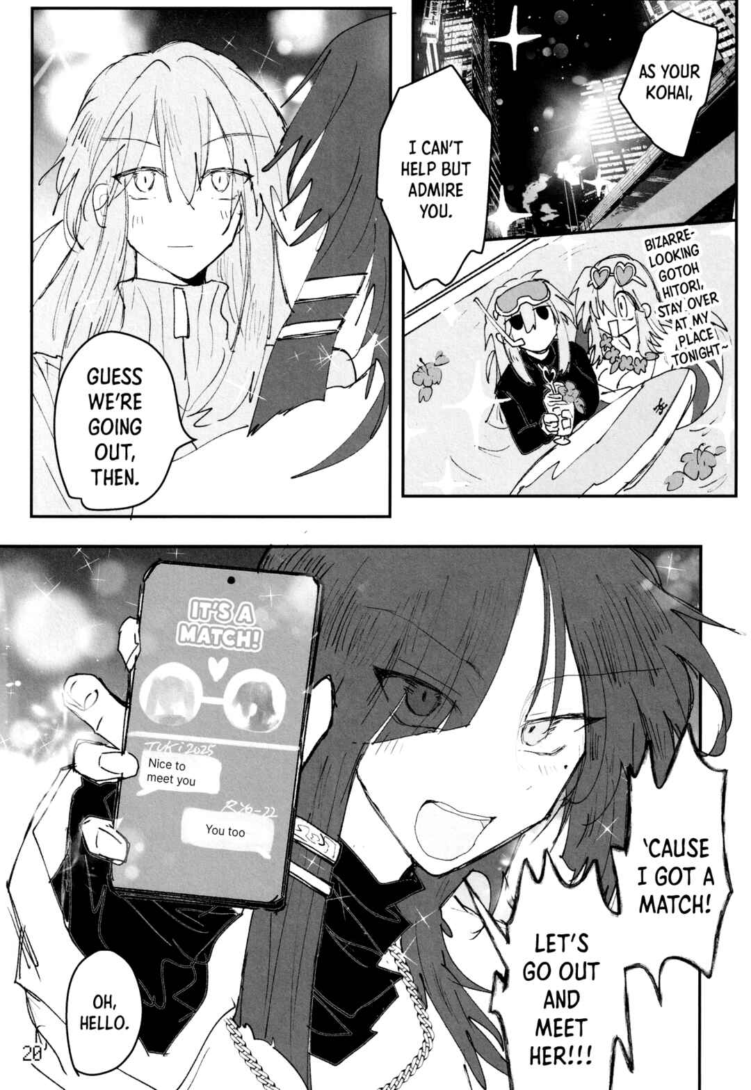 Page 21 Chapter Unknown_eed7 Bocchi the Rock! - Broke Quest (Doujinshi)