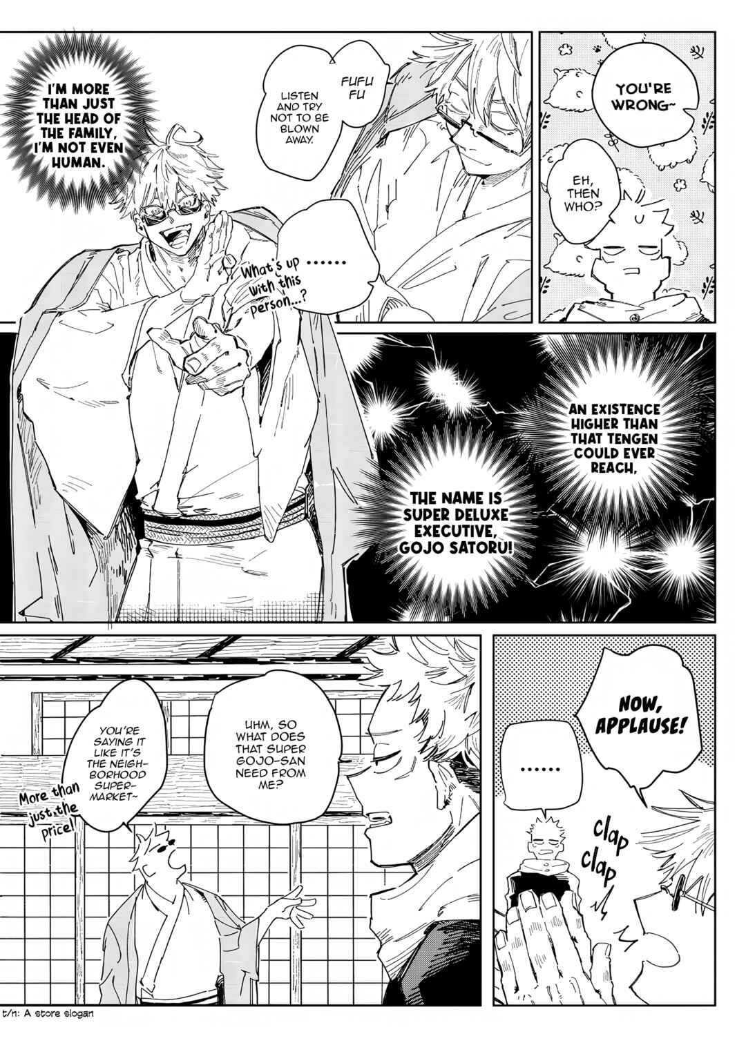 Page 3 Chapter 1 Jujutsu Kaisen - Omoide wa Kimi ni Azuketoku (Doujinshi)