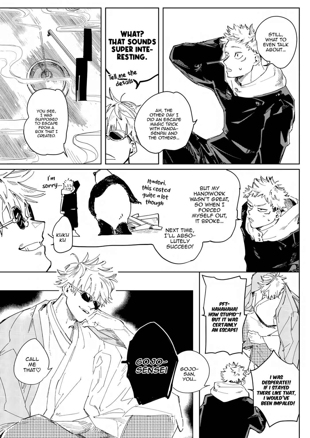 Page 5 Chapter 1 Jujutsu Kaisen - Omoide wa Kimi ni Azuketoku (Doujinshi)