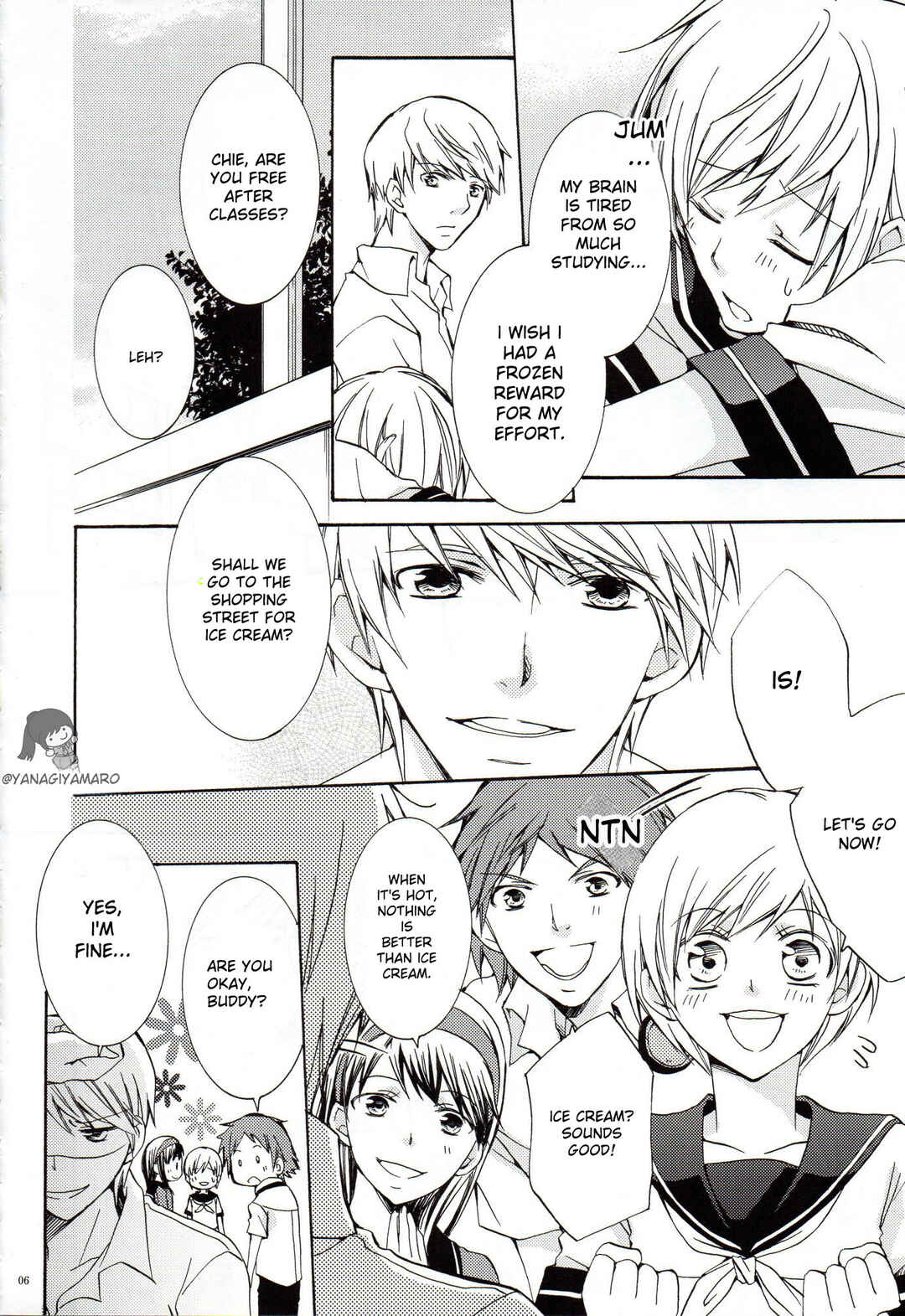 Page 2 Chapter Unknown_0d03 Persona 4 - Natsuiro Hokaugo Inspiration (Doujinshi)