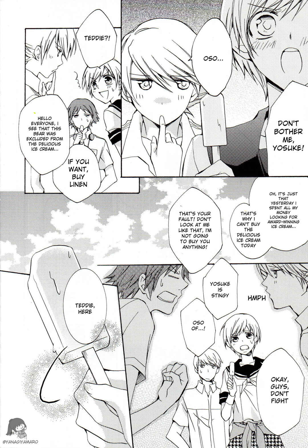 Page 4 Chapter Unknown_0d03 Persona 4 - Natsuiro Hokaugo Inspiration (Doujinshi)