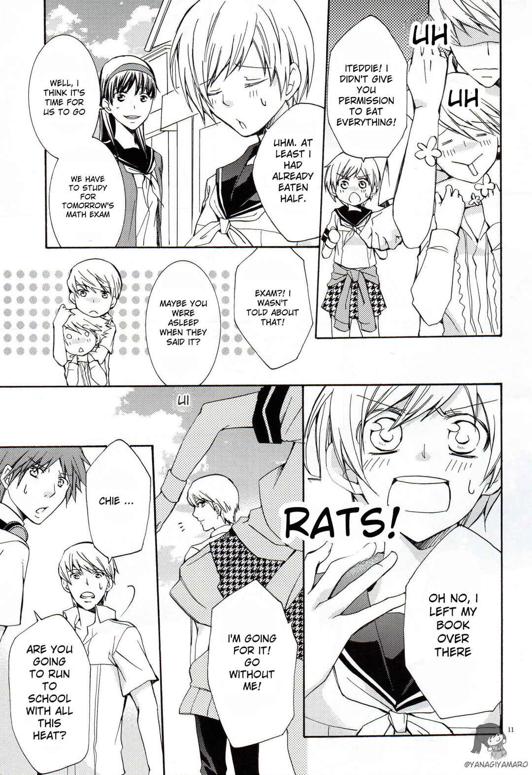 Page 7 Chapter Unknown_0d03 Persona 4 - Natsuiro Hokaugo Inspiration (Doujinshi)