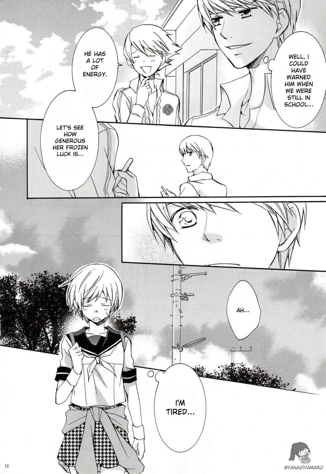 Page 8 Chapter Unknown_0d03 Persona 4 - Natsuiro Hokaugo Inspiration (Doujinshi)