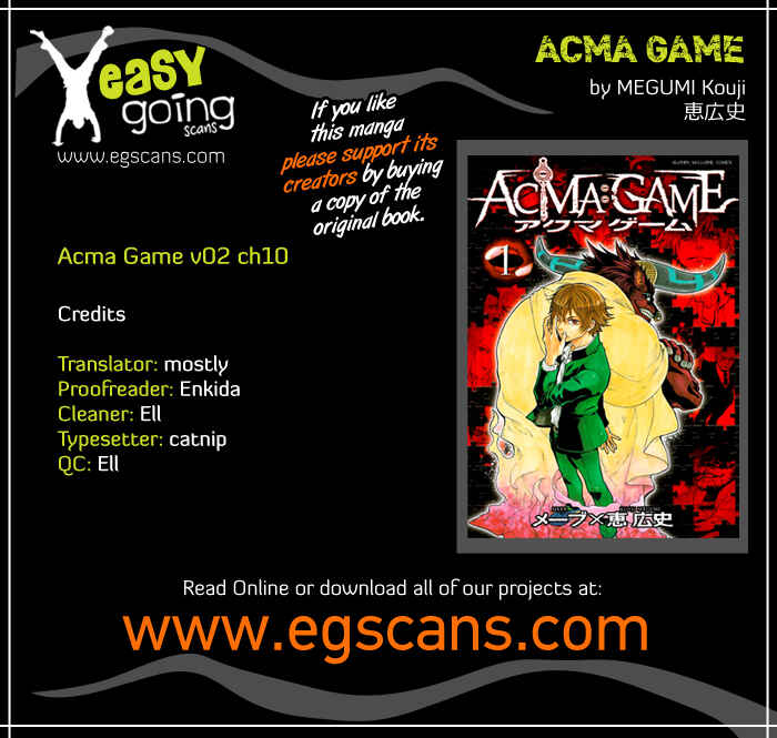 Page 1 Chapter 10 Acma:Game