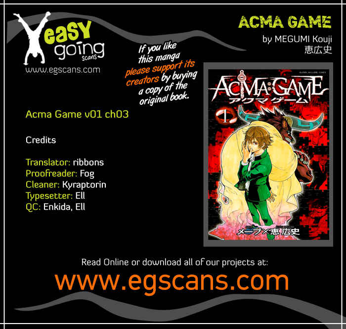 Page 1 Chapter 3 Acma:Game