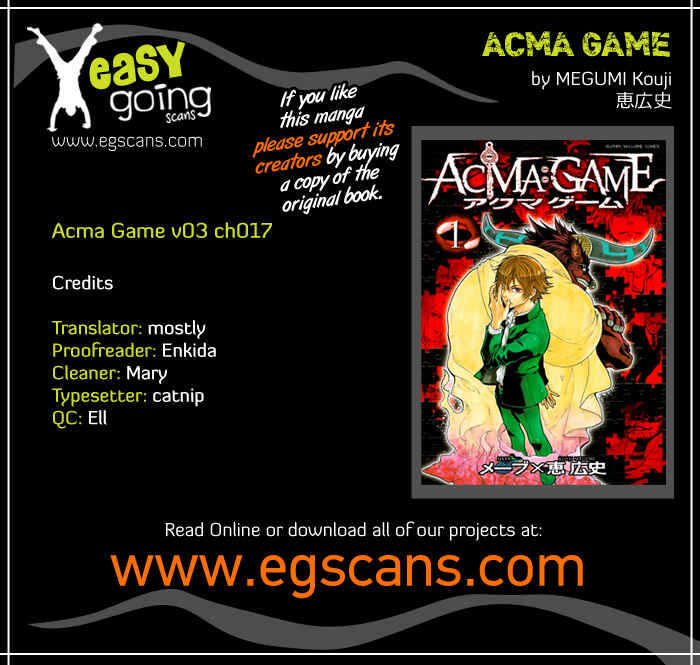Page 1 Chapter 17 Acma:Game