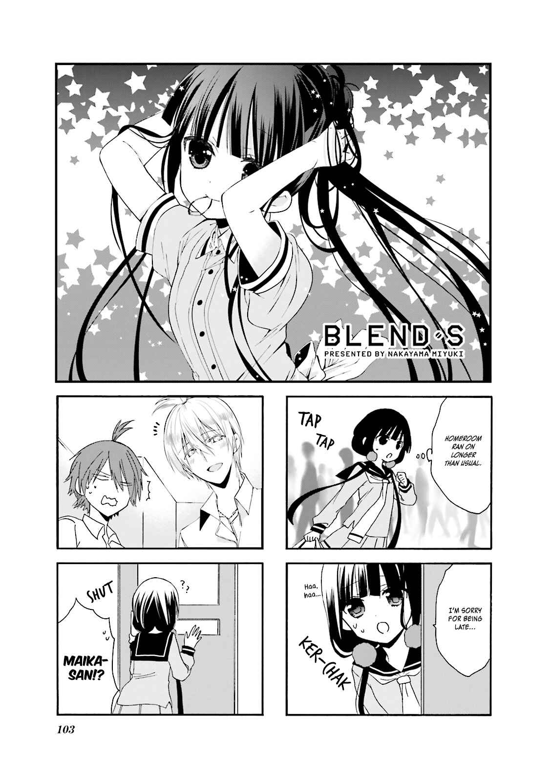 Page 1 Chapter 12 Blend-S