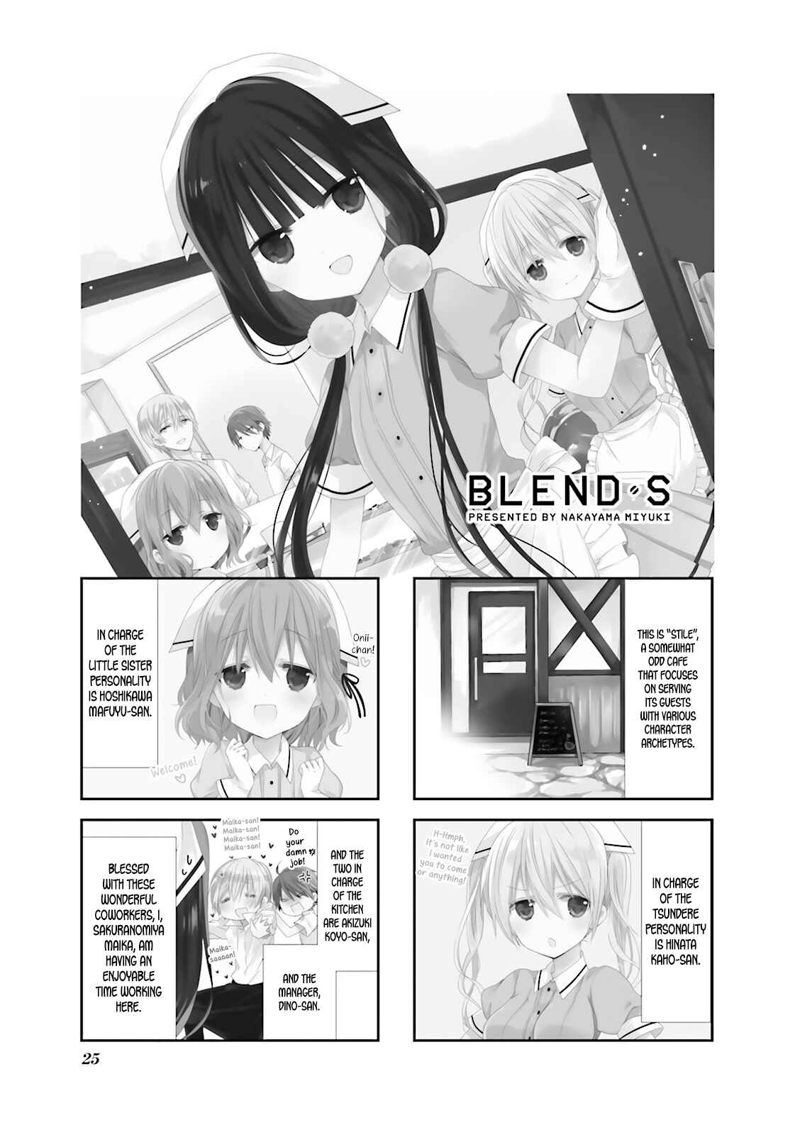 Page 1 Chapter 3 Blend-S