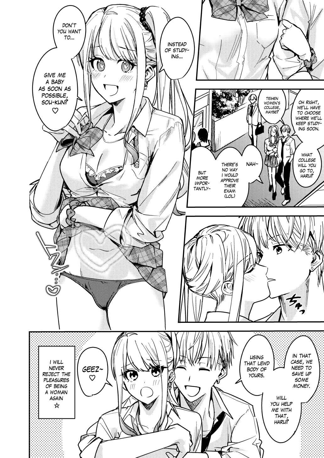 Page 33 Chapter Unknown_6073 Shuudan Nyotaika Gal, Ochiru