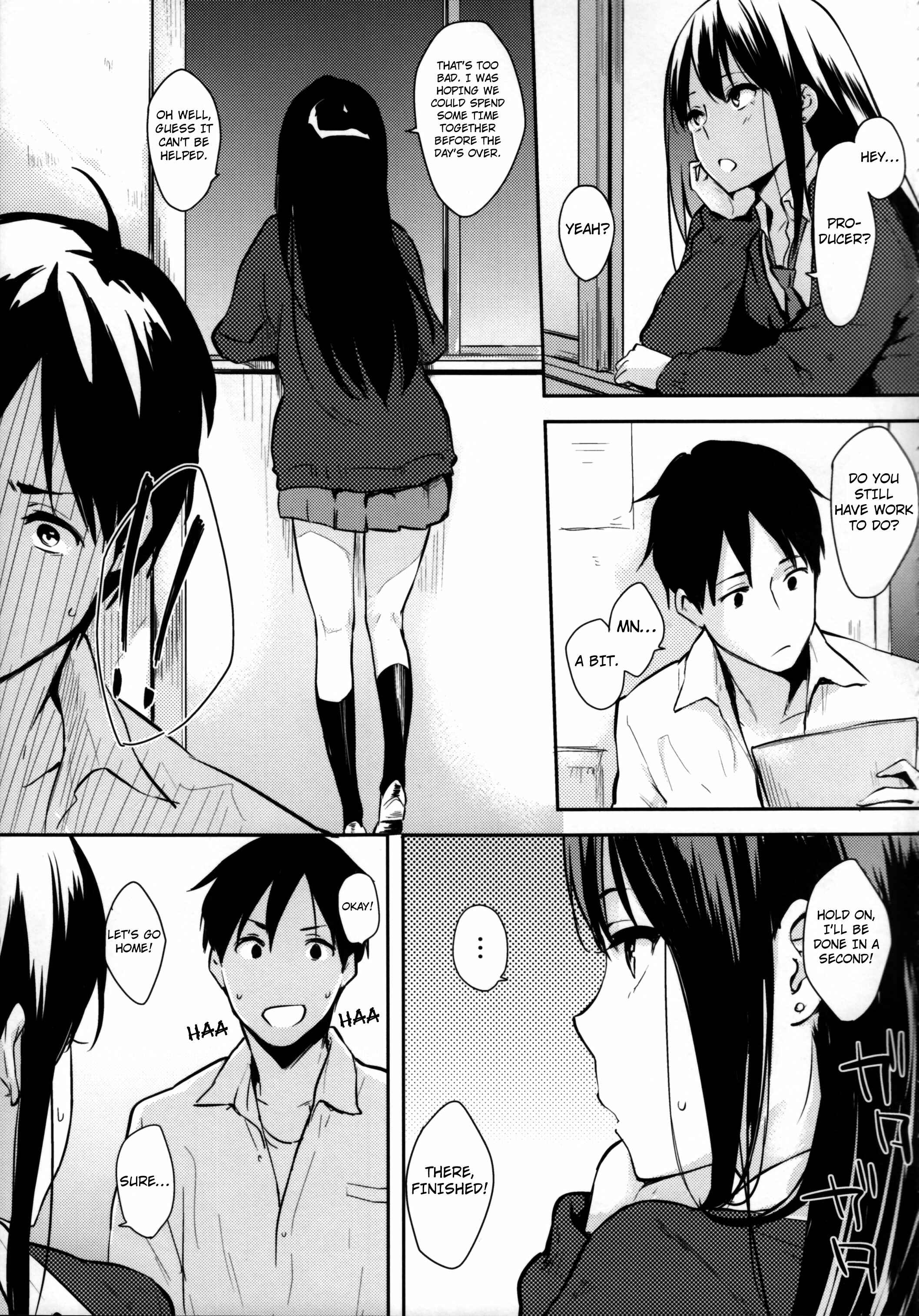 Page 4 Chapter 1 THE iDOLM@STER Cinderella Girls - Shiburin-ppoi no! (Doujinshi)
