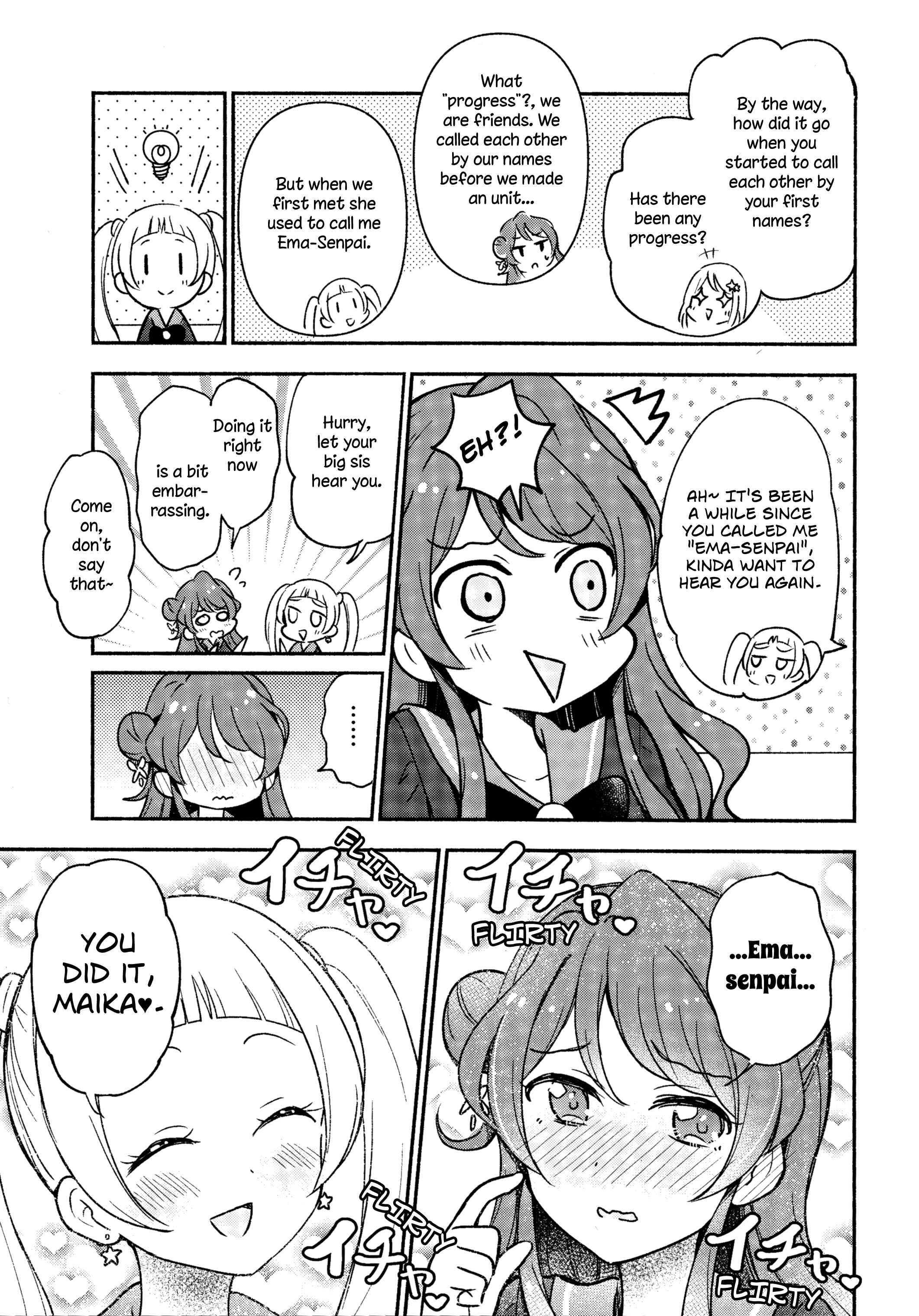 Page 9 Chapter Unknown_3555 Aikatsu! - Romantic Ichaicha Friend (Doujinshi)
