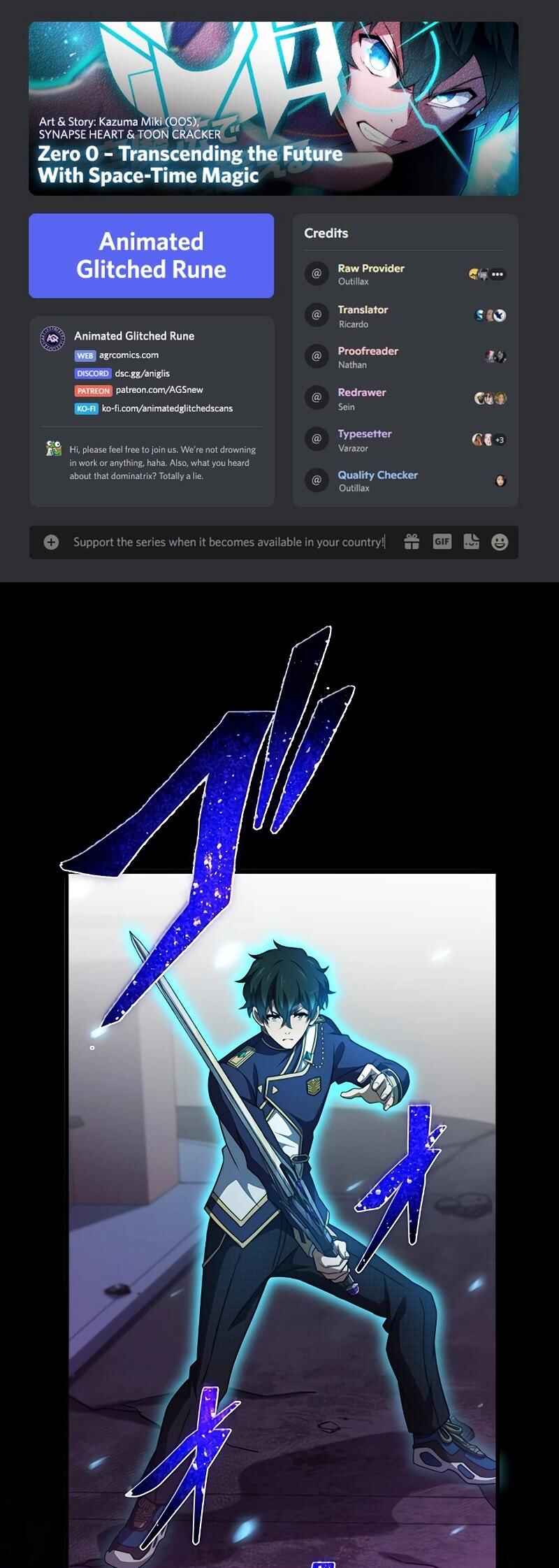 Page 1 Chapter 45 Zero0: A Space-Time Mage