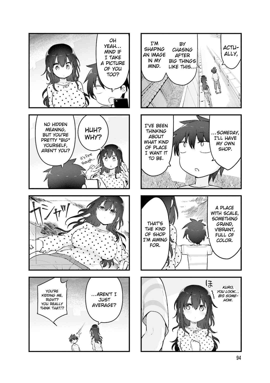 Page 9 Chapter 134 Komori-san wa Kotowarenai!