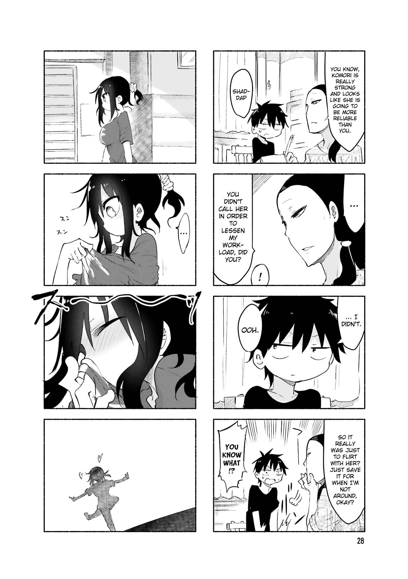 Page 8 Chapter 58 Komori-san wa Kotowarenai!