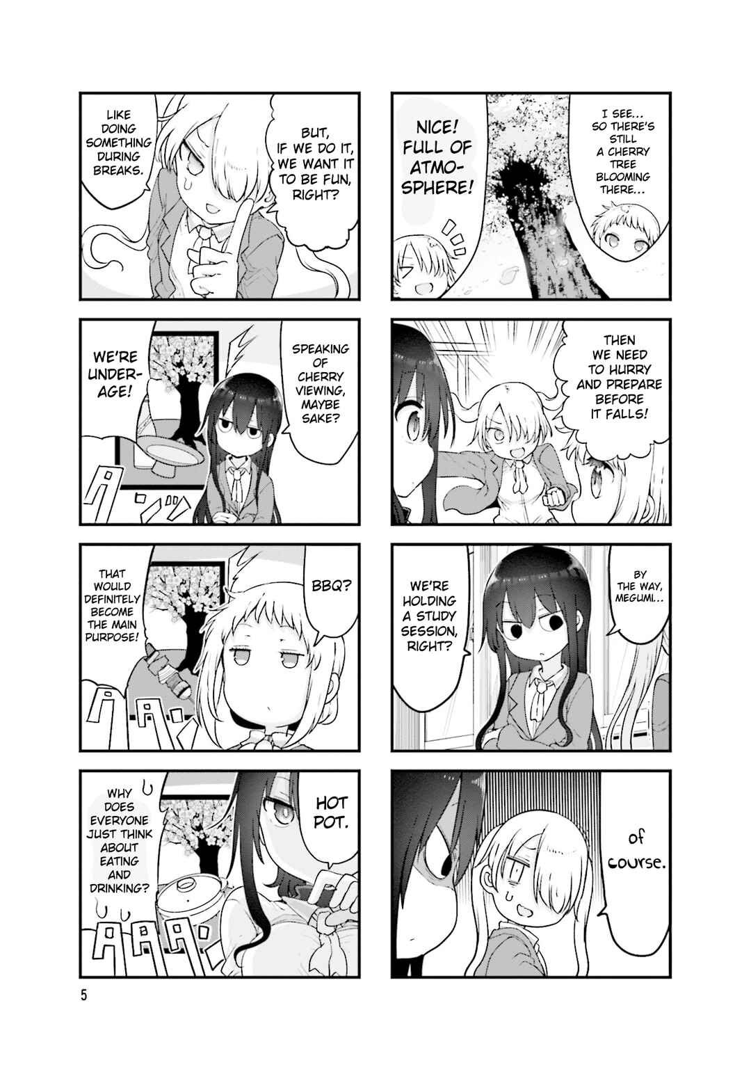 Page 8 Chapter 124 Komori-san wa Kotowarenai!