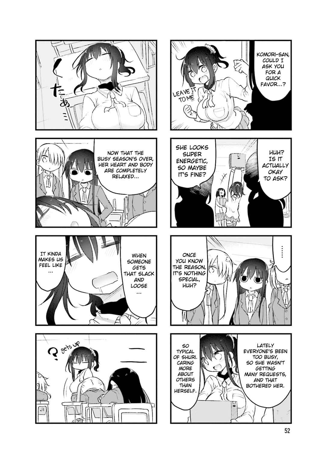 Page 9 Chapter 103 Komori-san wa Kotowarenai!