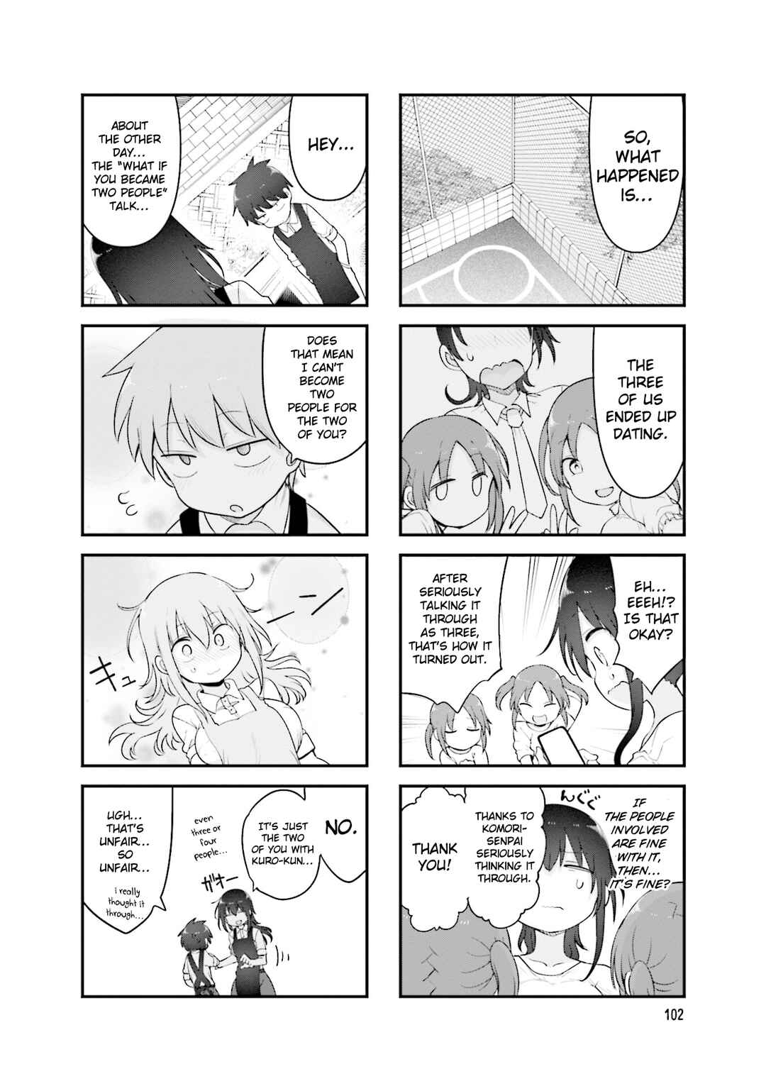 Page 9 Chapter 135 Komori-san wa Kotowarenai!