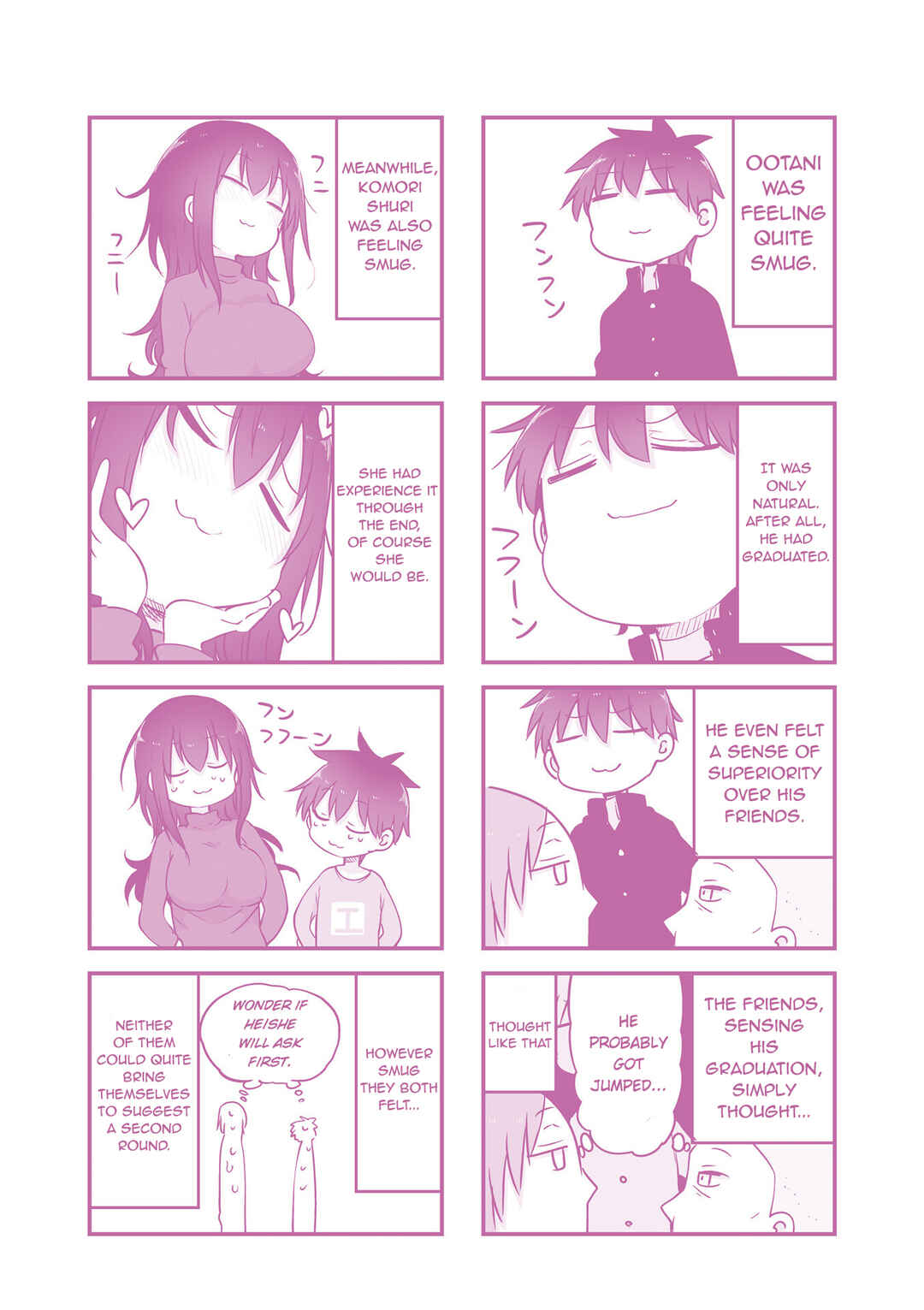 Page 11 Chapter 110 Komori-san wa Kotowarenai!