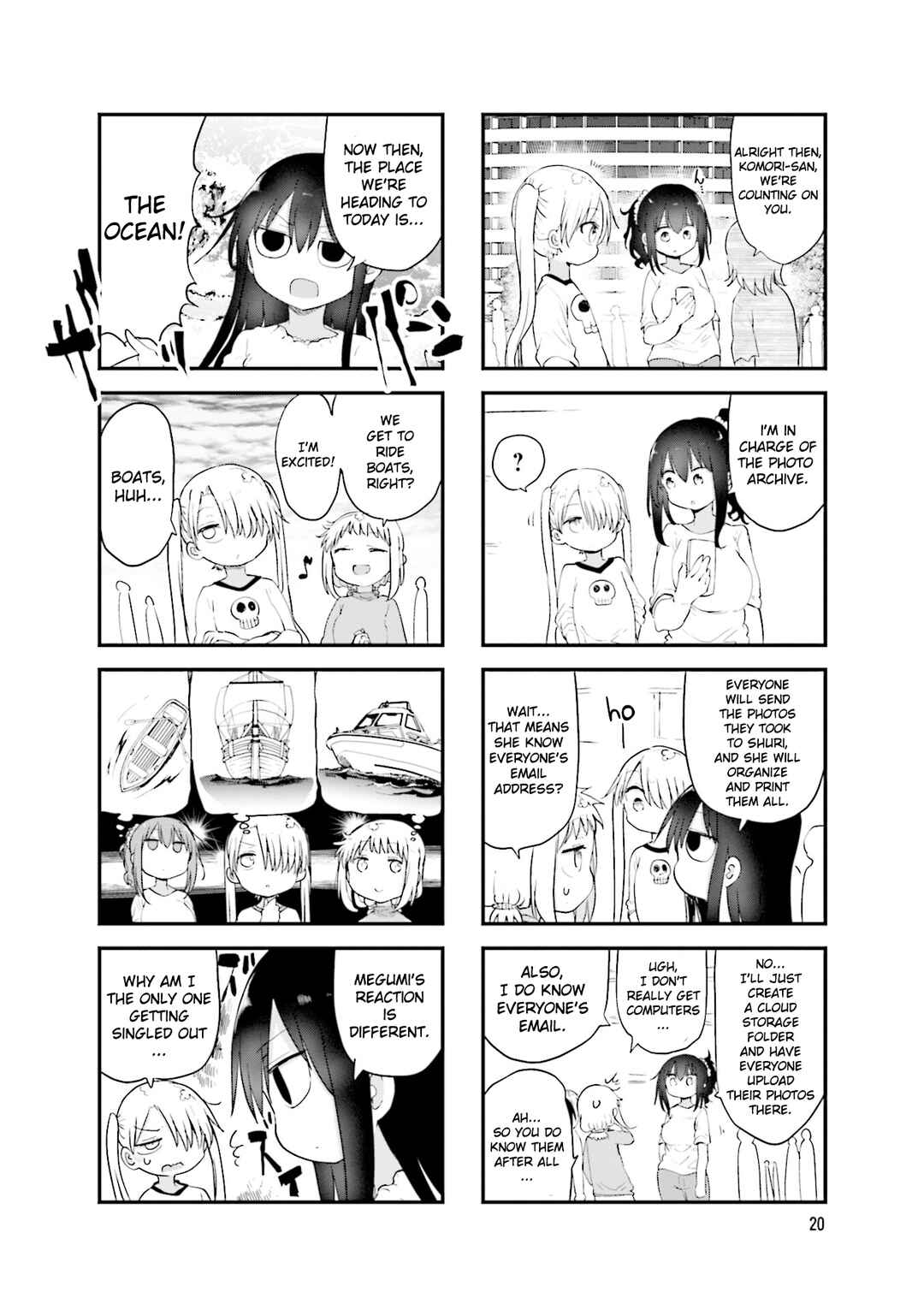 Page 3 Chapter 100 Komori-san wa Kotowarenai!