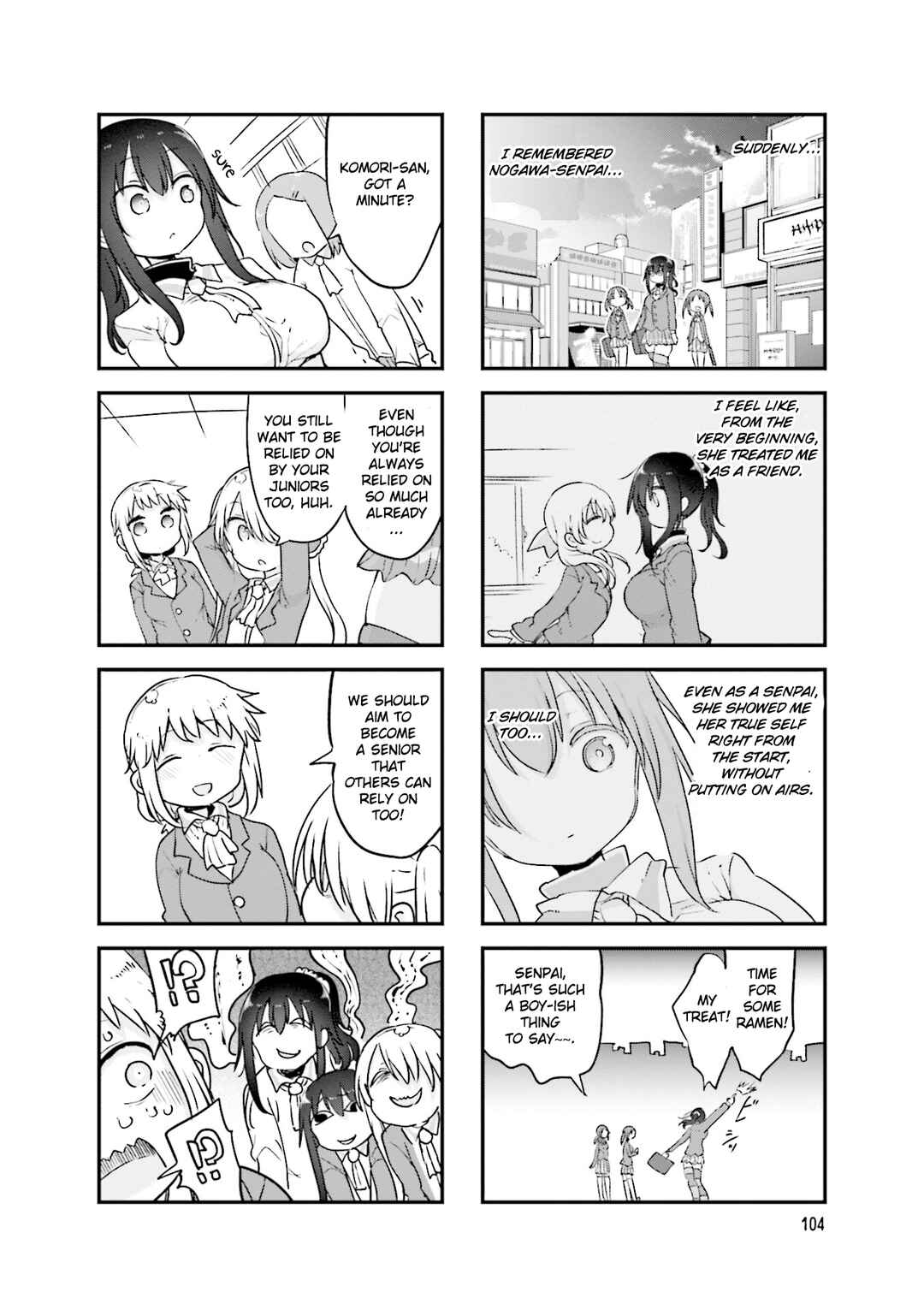 Page 9 Chapter 122 Komori-san wa Kotowarenai!