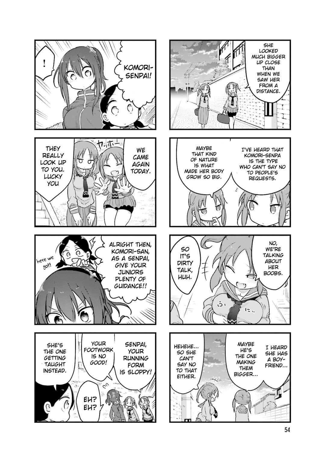 Page 9 Chapter 116 Komori-san wa Kotowarenai!