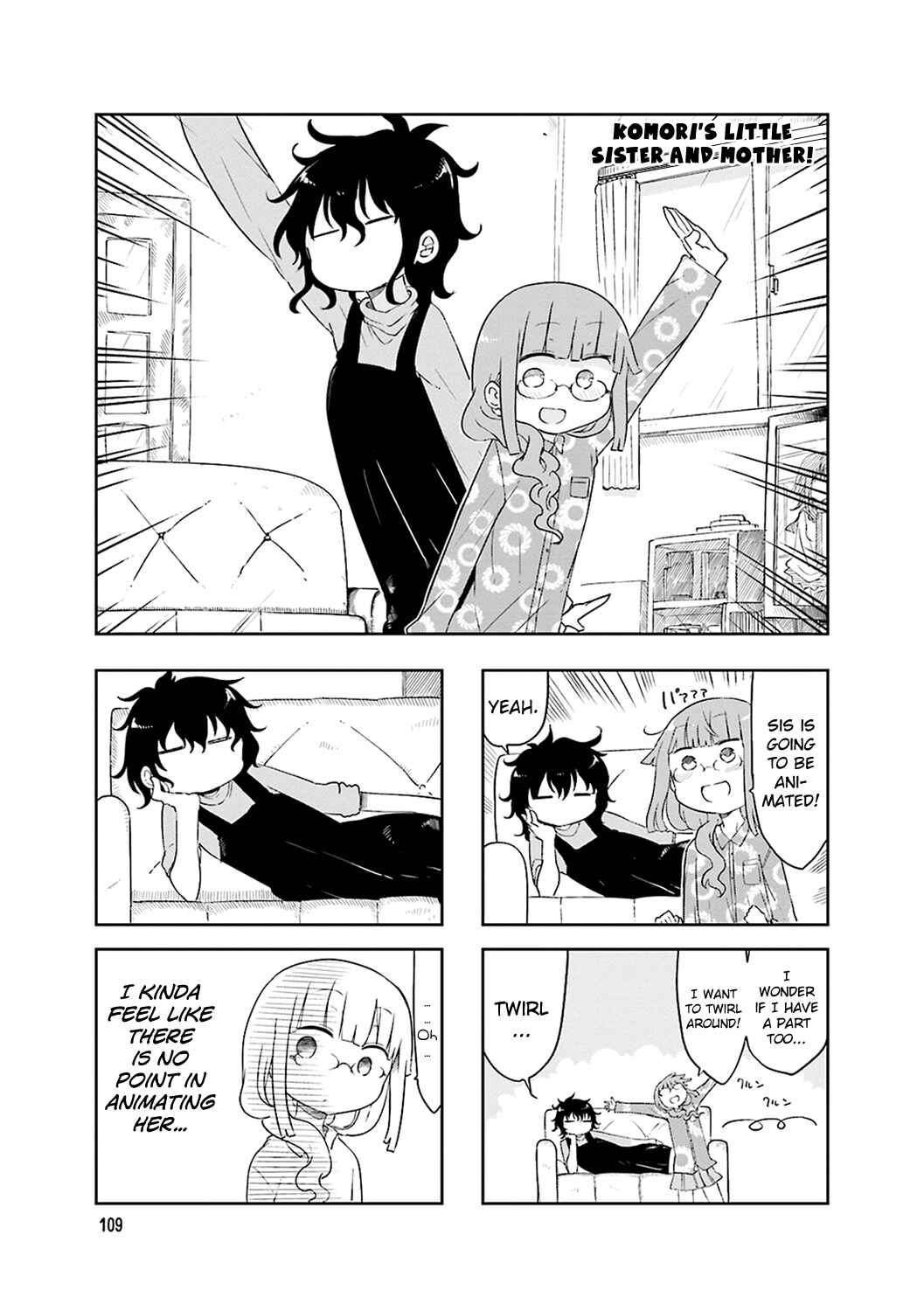 Page 9 Chapter 55.5 Komori-san wa Kotowarenai!