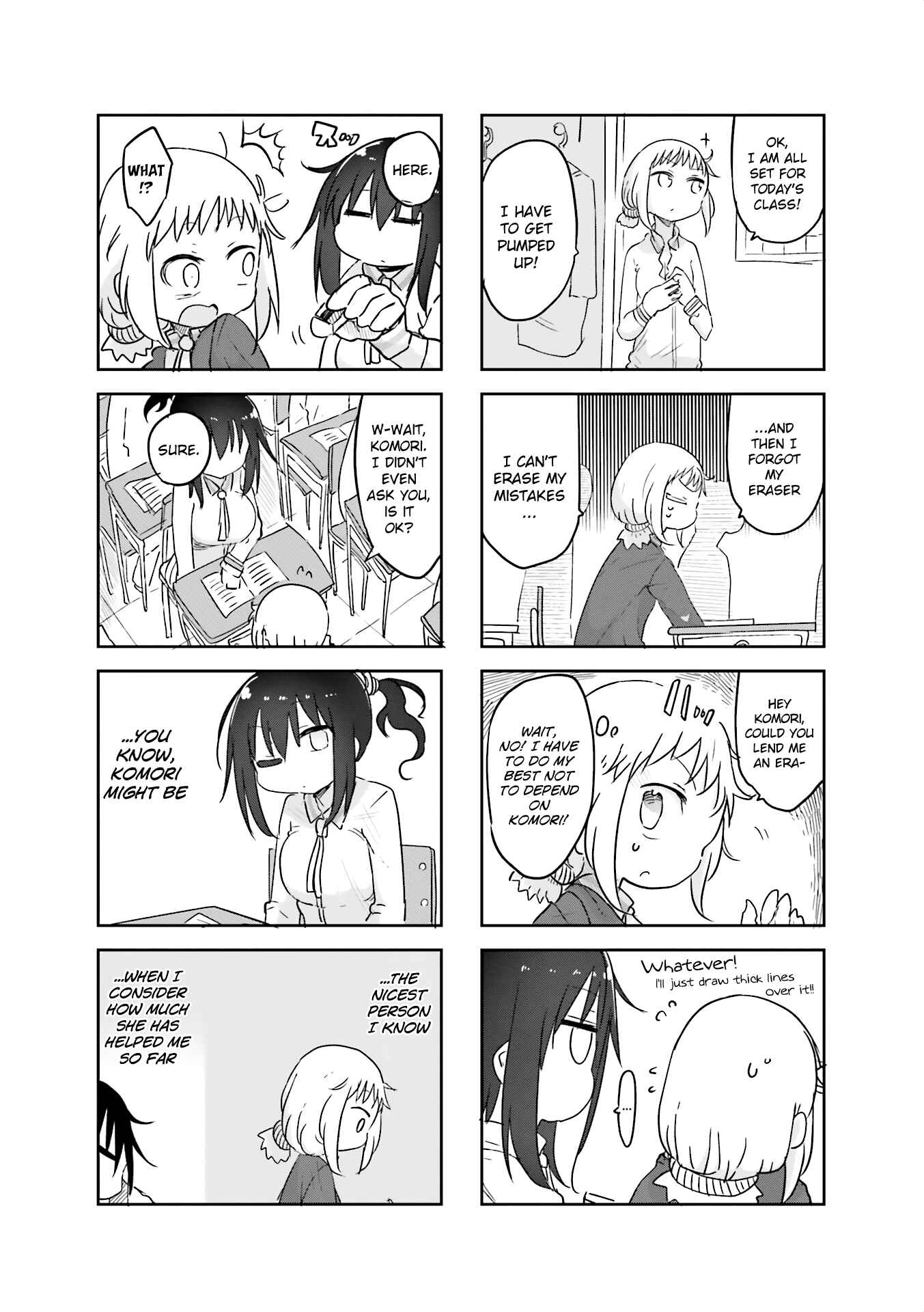 Page 8 Chapter 56 Komori-san wa Kotowarenai!