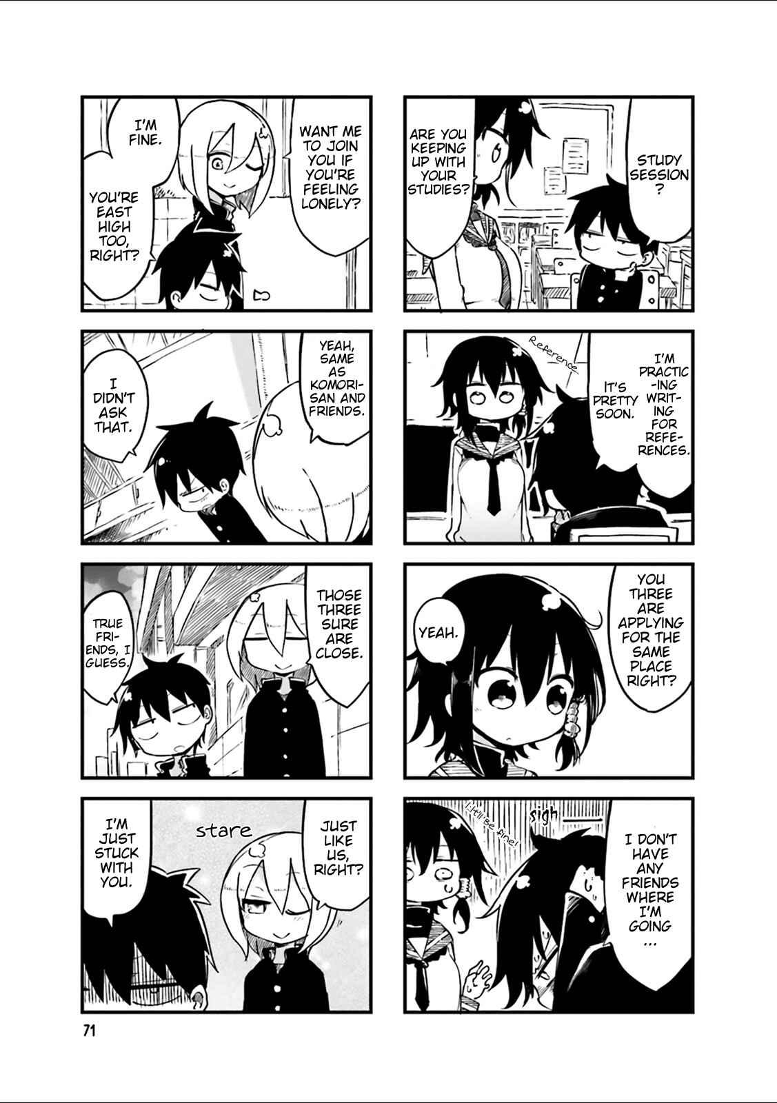 Page 3 Chapter 39 Komori-san wa Kotowarenai!